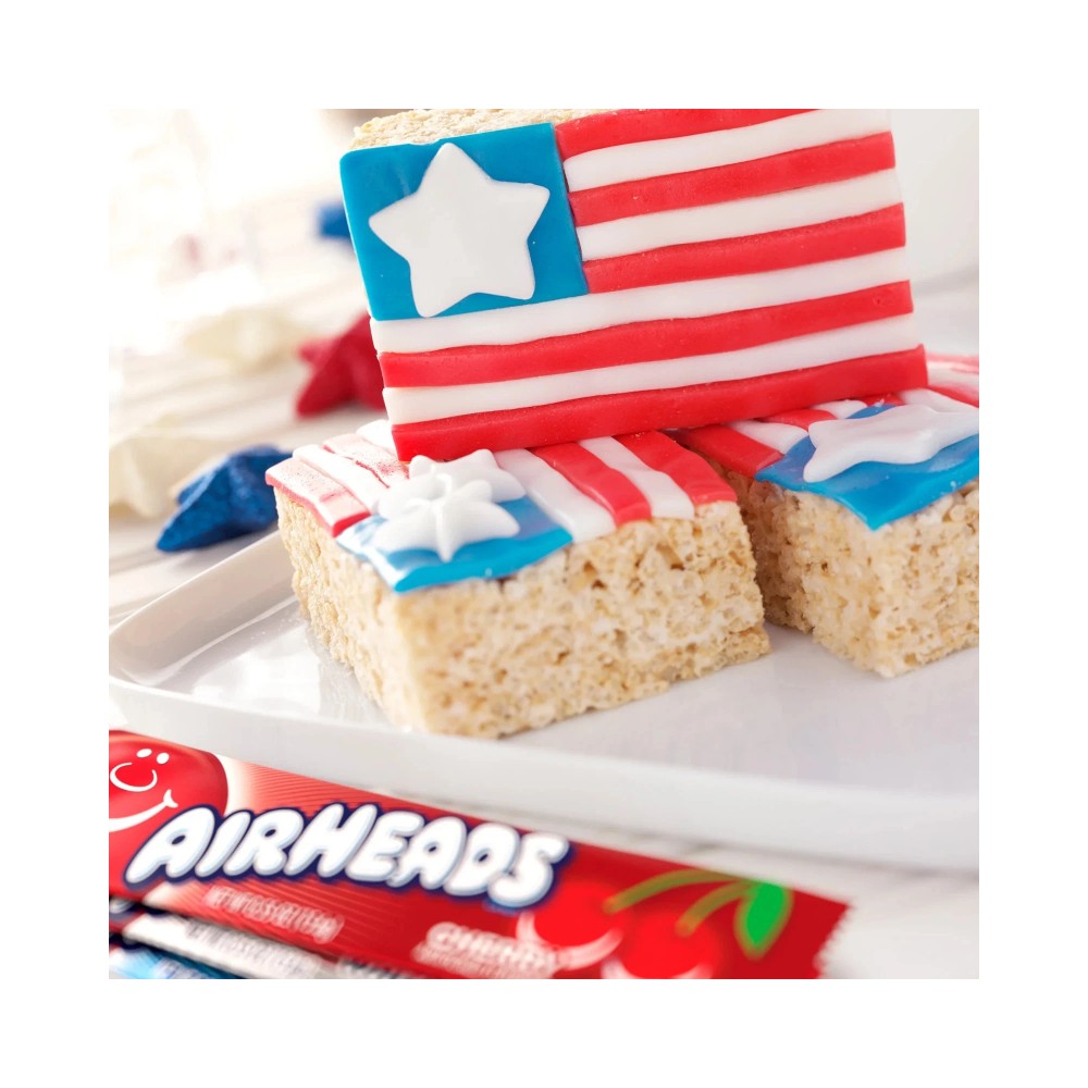 Airheads Cherry Flavoured Candy Bars 0.55oz (16g) - 36 Bars