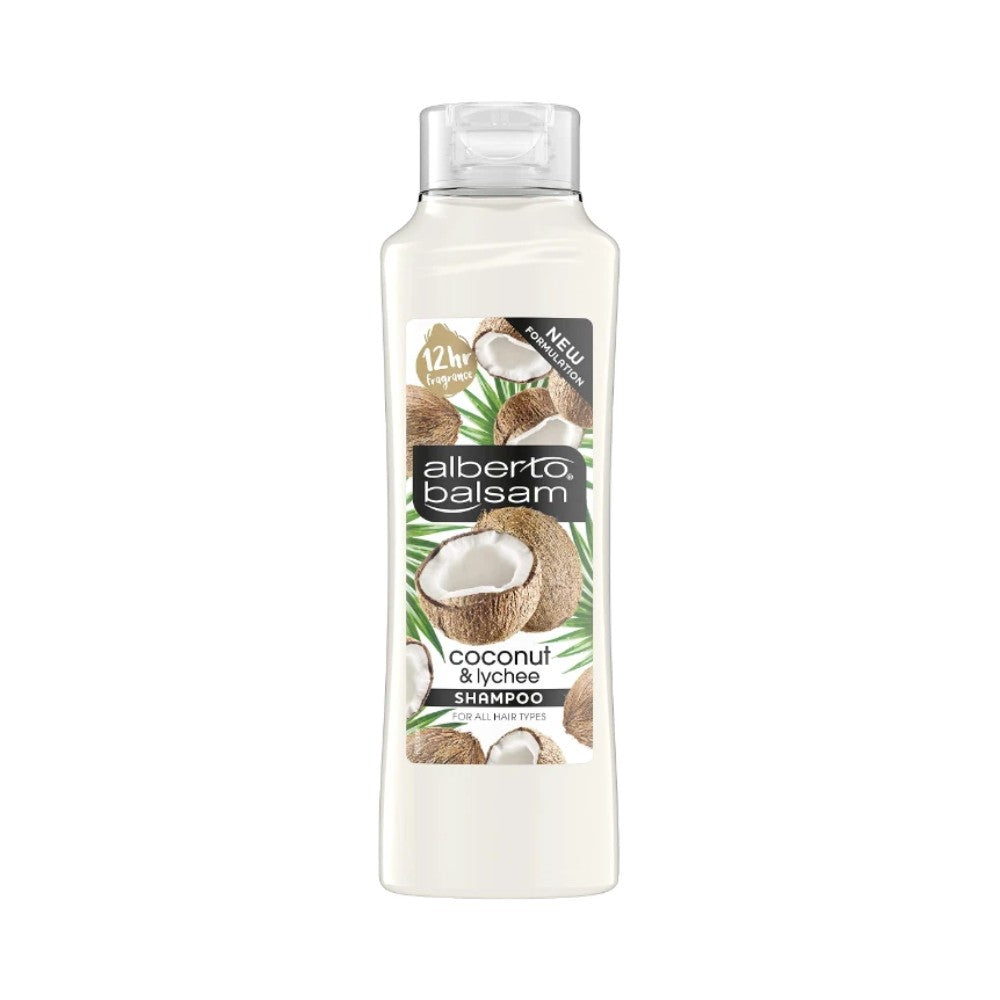 Alberto Balsam Coconut & Lychee Shampoo 350ml - Pack of 6