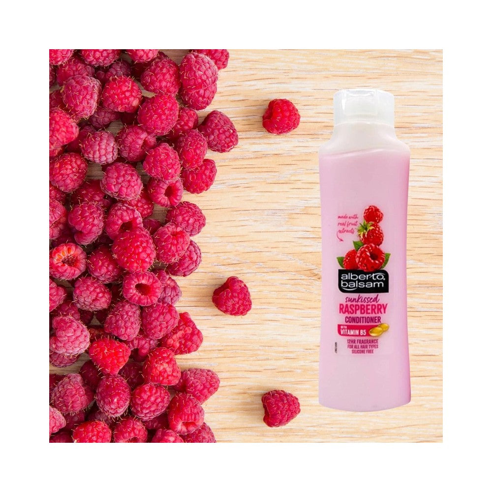 Alberto Balsam Sunkissed Raspberry Conditioner 350ml - Pack of 6