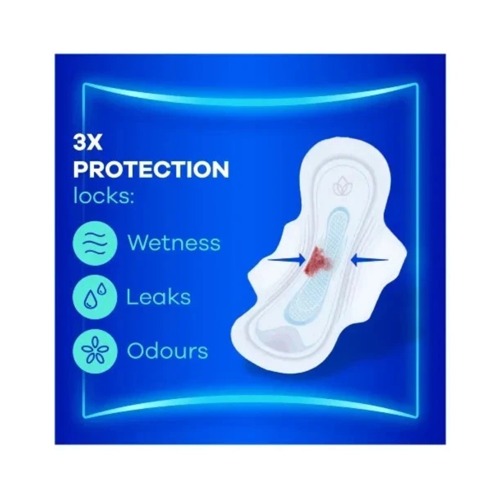 Always Ultra Sanitary Towels Normal with Wings 13's (Size 1) - Pack of 16