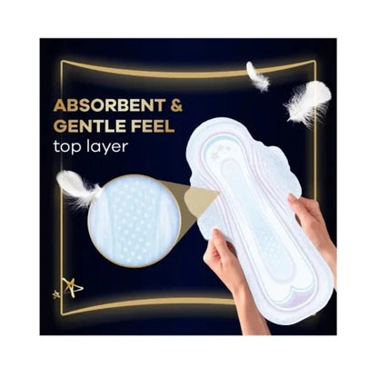 Always Ultra Secure Night Sanitary Towels with Wings 8's (Size 4)