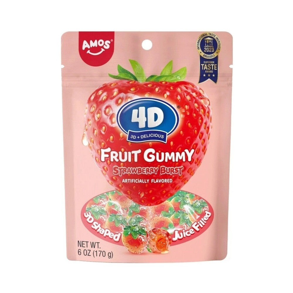 Amos 4D Fruit Gummy Various Flavours