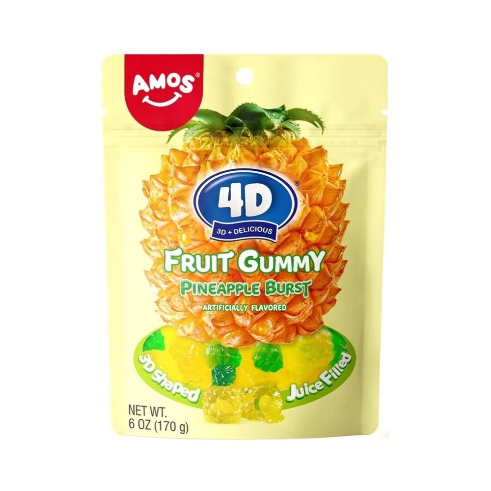 Amos 4D Fruit Gummy Various Flavours
