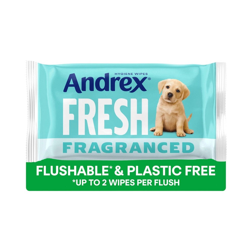 Andrex Hygiene Wipes Fresh Fragranced 30's - Pack of 14