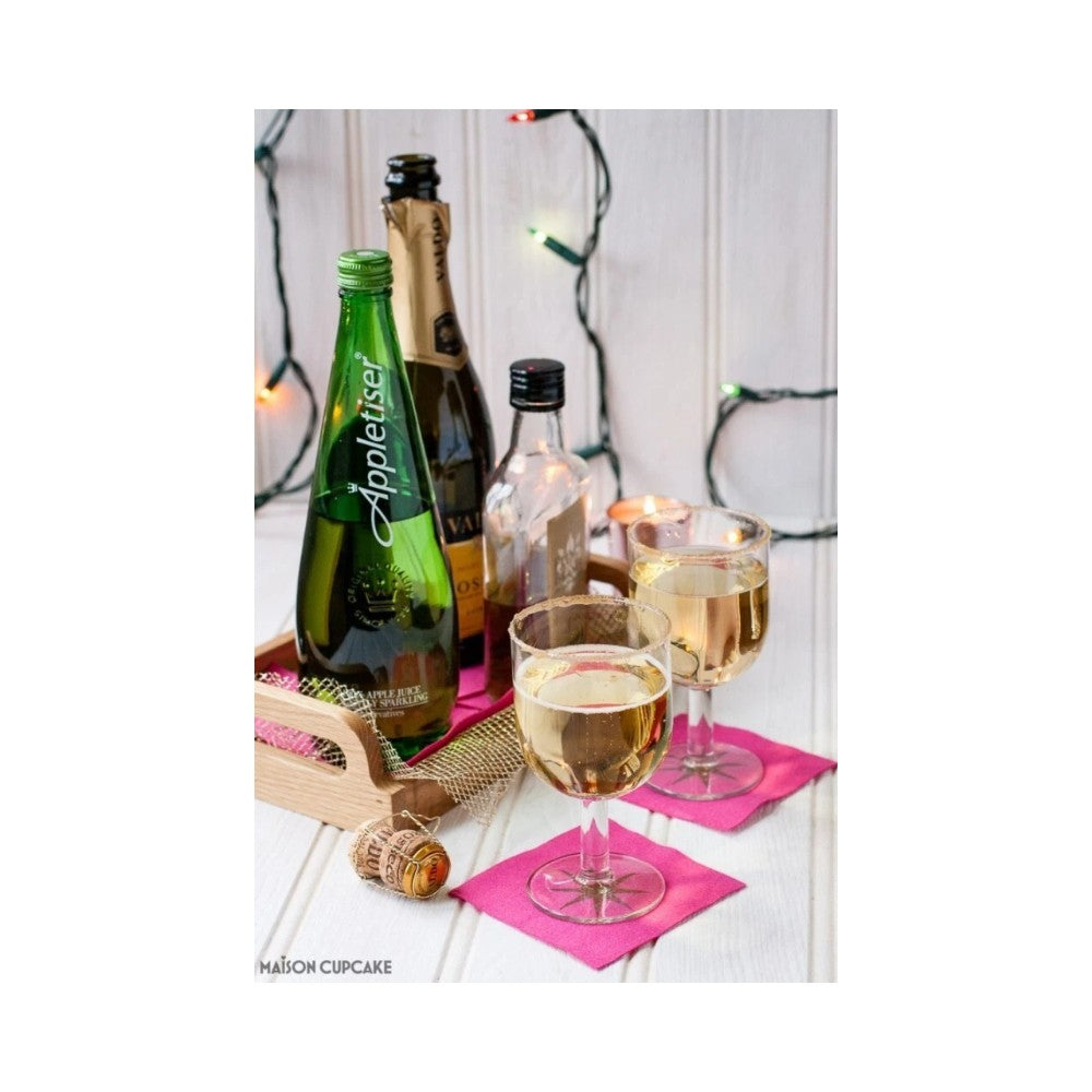 Appletiser Gently Sparkling Apple Juice Drink Glass Bottle 750ml - Pack of 12