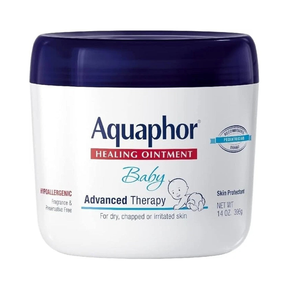 Aquaphor Baby Healing Ointment Advanced Therapy Skin Protectant 14oz (396g)