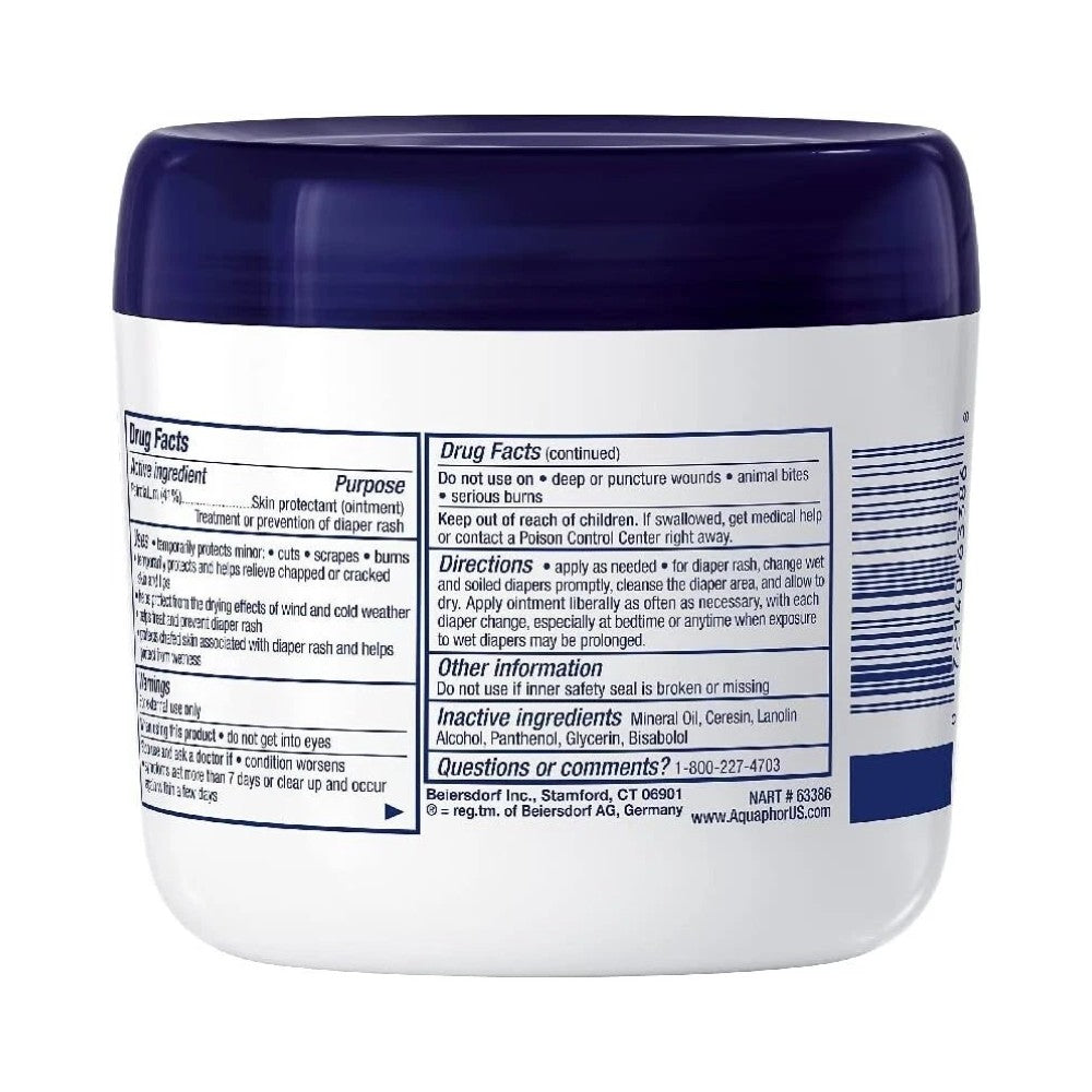 Aquaphor Baby Healing Ointment Advanced Therapy Skin Protectant 14oz (396g)