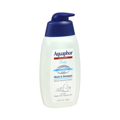 Aquaphor Cleansing Baby Wash & Shampoo 16.9oz (500ml)