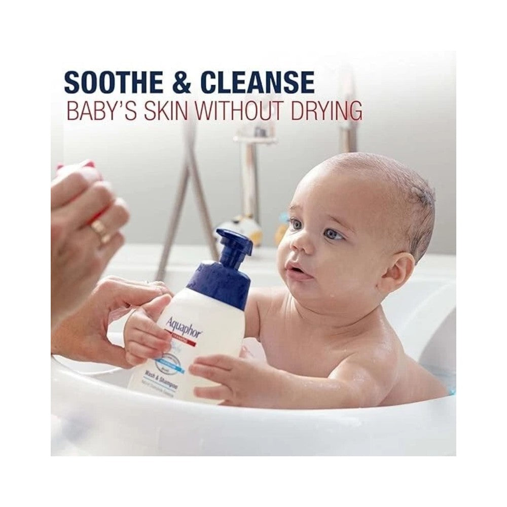 Aquaphor Cleansing Baby Wash & Shampoo 16.9oz (500ml)