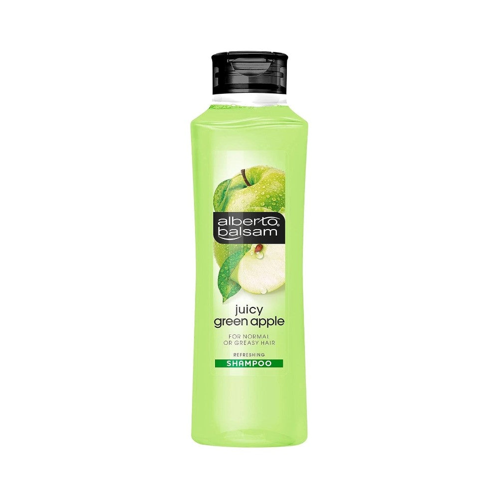 Alberto Balsam Juicy Green Apple Shampoo Bottles 350ml - Pack of 6