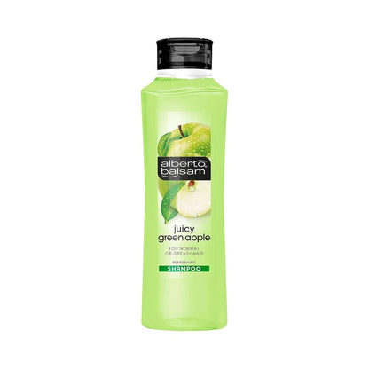 Alberto Balsam Juicy Green Apple Shampoo Bottles 350ml - Pack of 6
