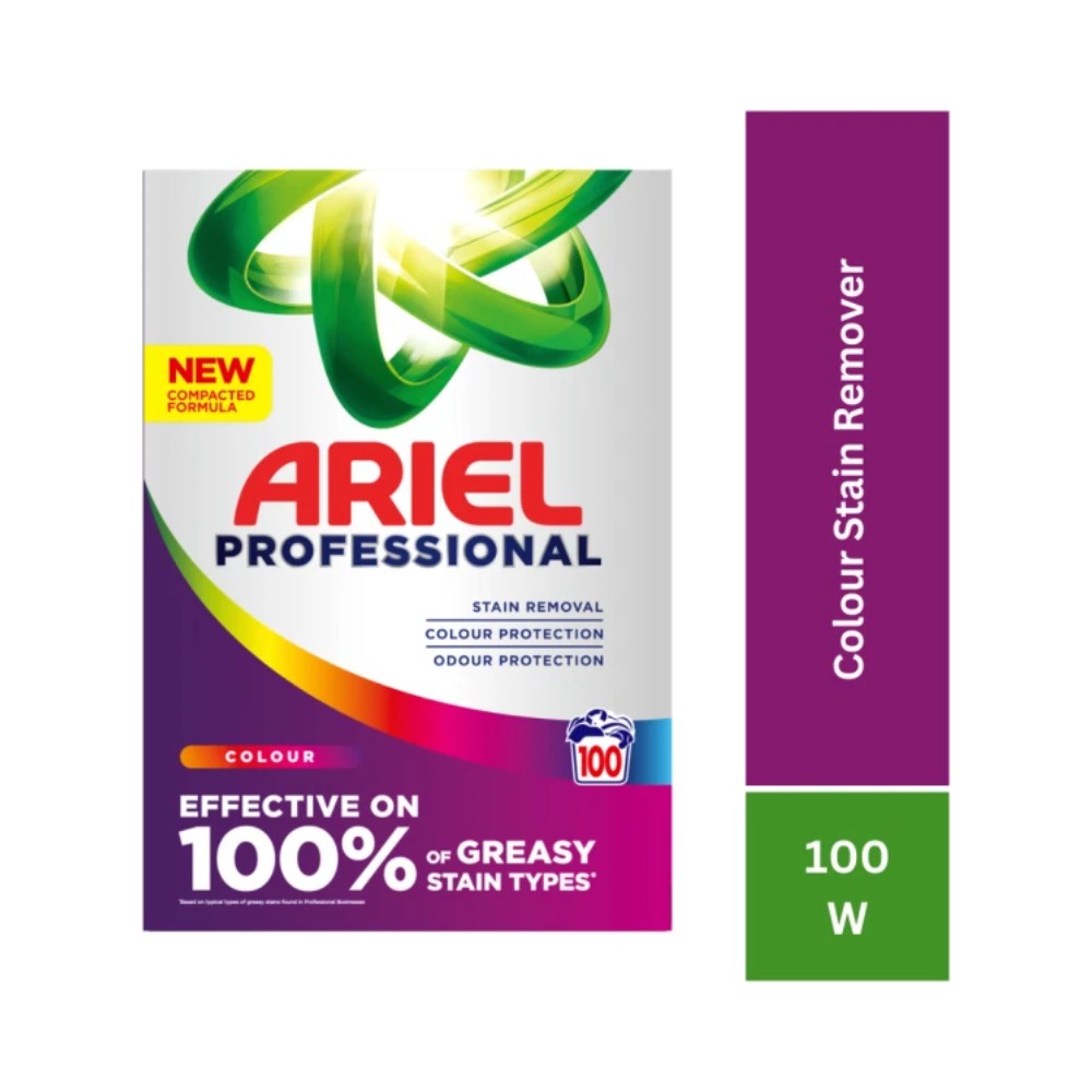Ariel Professional Colour Protection Laundry Detergent Powder - 100 Washes