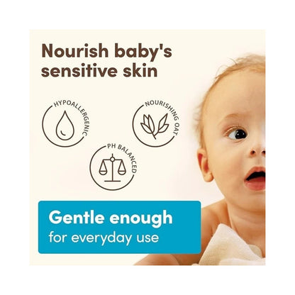 Aveeno Lightly Scented Baby Body Wash & Shampoo Bottle 18oz (532ml)