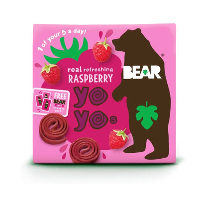 BEAR Yoyo’s Fruit Snack Rolls (5x20g) – Various Flavours