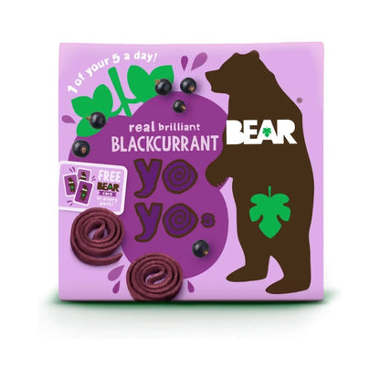 BEAR Yoyo’s Fruit Snack Rolls (5x20g) – Various Flavours