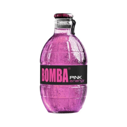 BOMBA! Energy Drink Grenade Glass Bottles - Various Flavours and Quantity