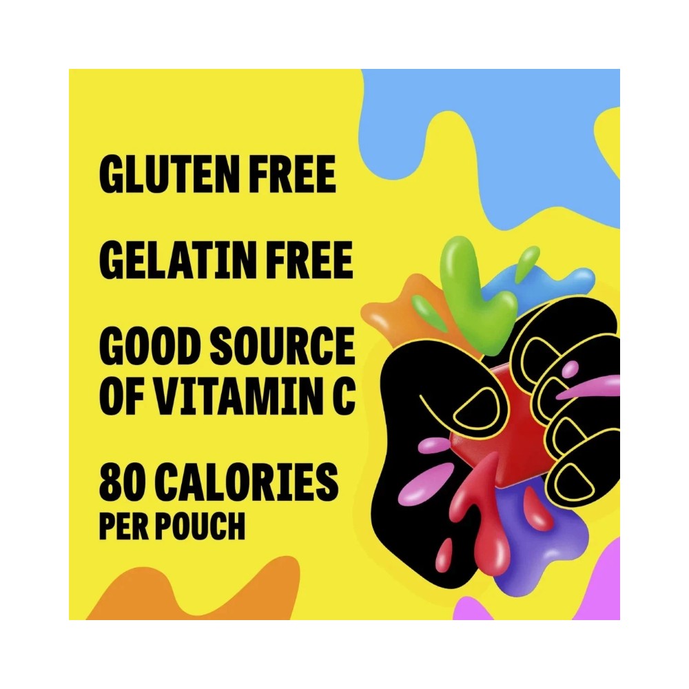 Fruit Gushers Blueberry Grape & Sour Blue Raspberry 6's 136g