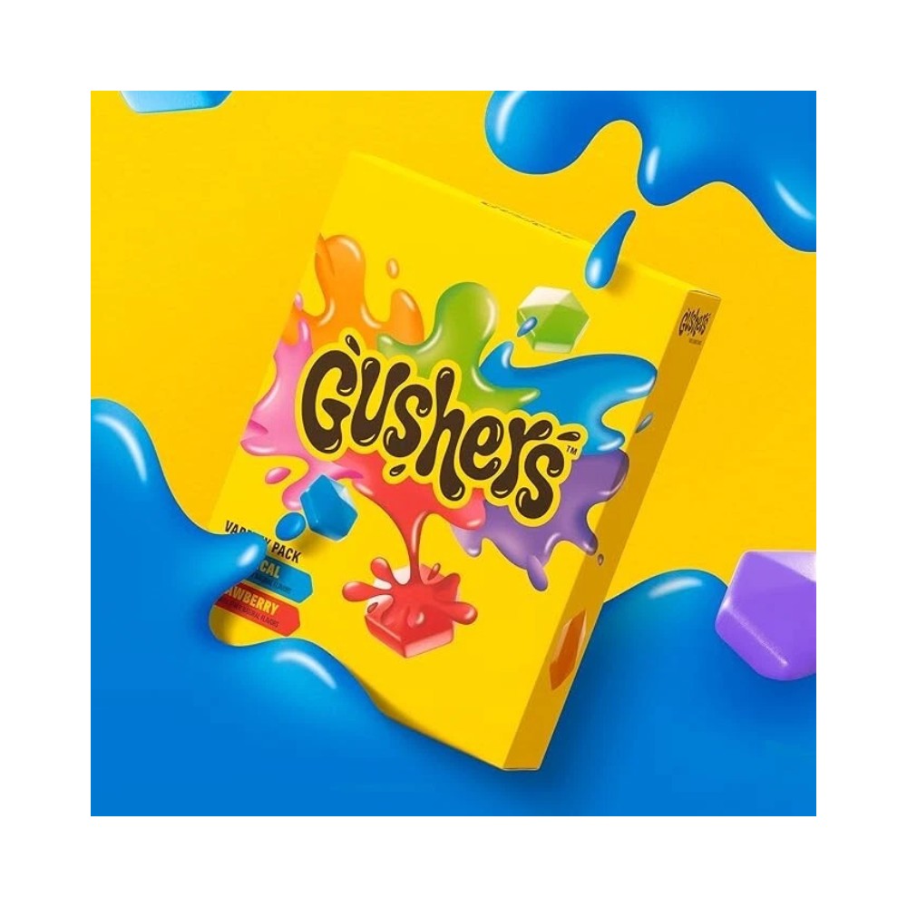 Fruit Gushers Strawberry & Tropical Variety Pack 12's 272g