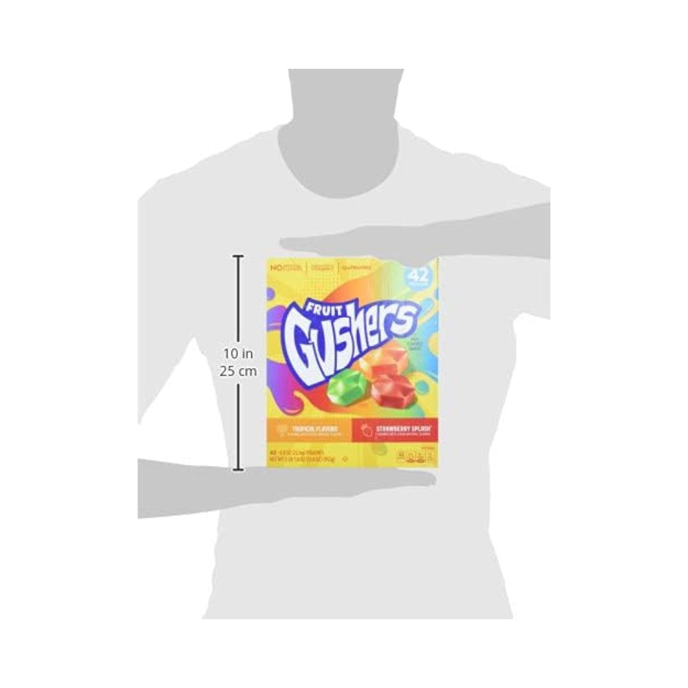 Fruit Gushers Strawberry Tropical Variety Pack 42's 33.6oz (952g)