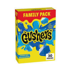 Fruit Gushers Blueberry Grape & Sour Blue Raspberry 20's 453g