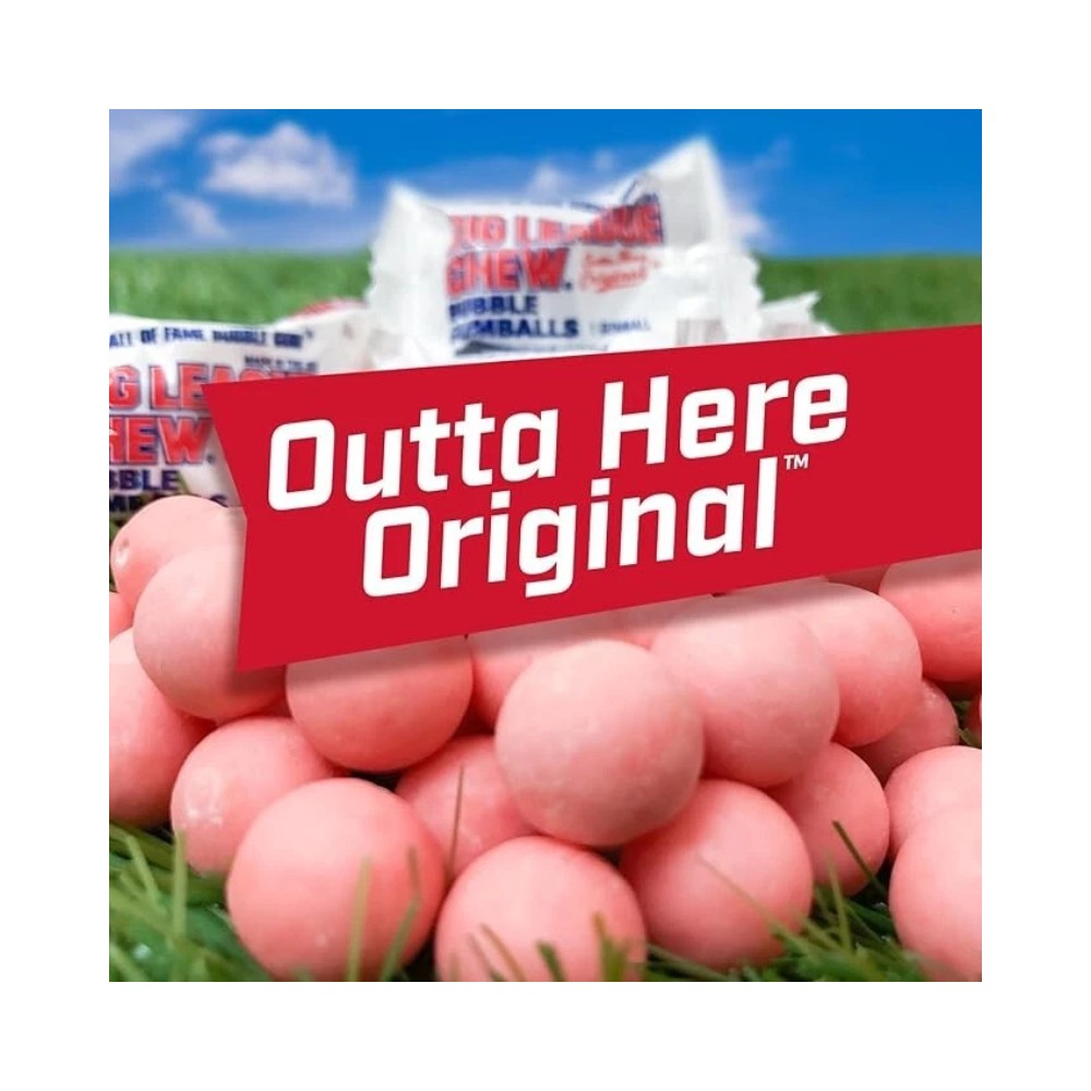 Big League Chew Gumballs Dugout Bucket 80's 17oz (480g)