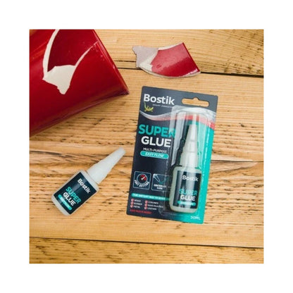 Bostik Easy Flow Multi Purpose Super Glue 20ml - Pack of 6