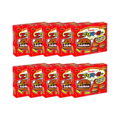 Bourbon Every Burger Chocolate Biscuits 66g - Pack of 10 - Japanese Import