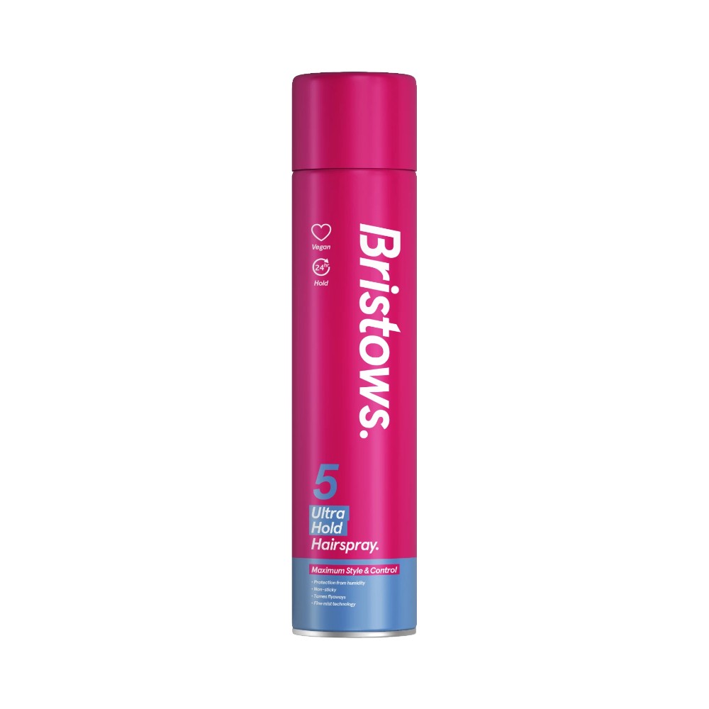Bristows 5 Ultra Hold Hairspray 400ml - Pack of 6