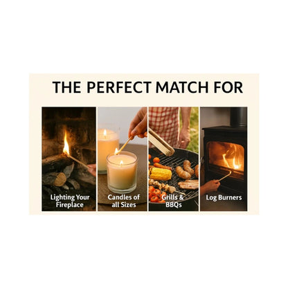 Bryant & May Extra Long Matches - Pack of 10