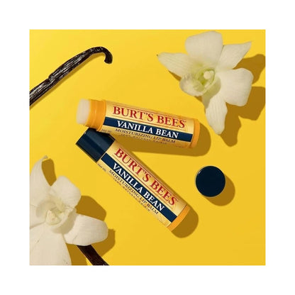 Burt's Bees Vanilla Bean Moisturizing Lip Balm 0.15oz - Pack of 2