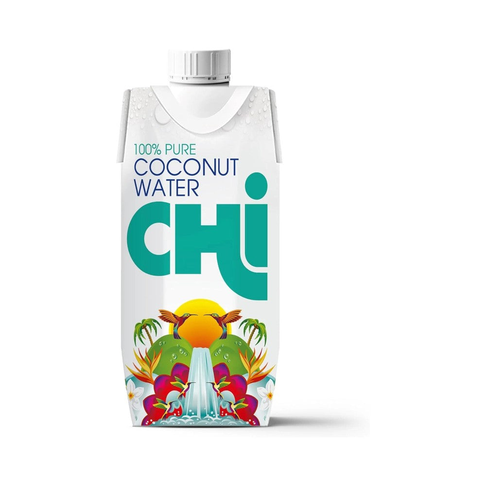 CHI 100% Pure Coconut Water 330ml - Pack of 12