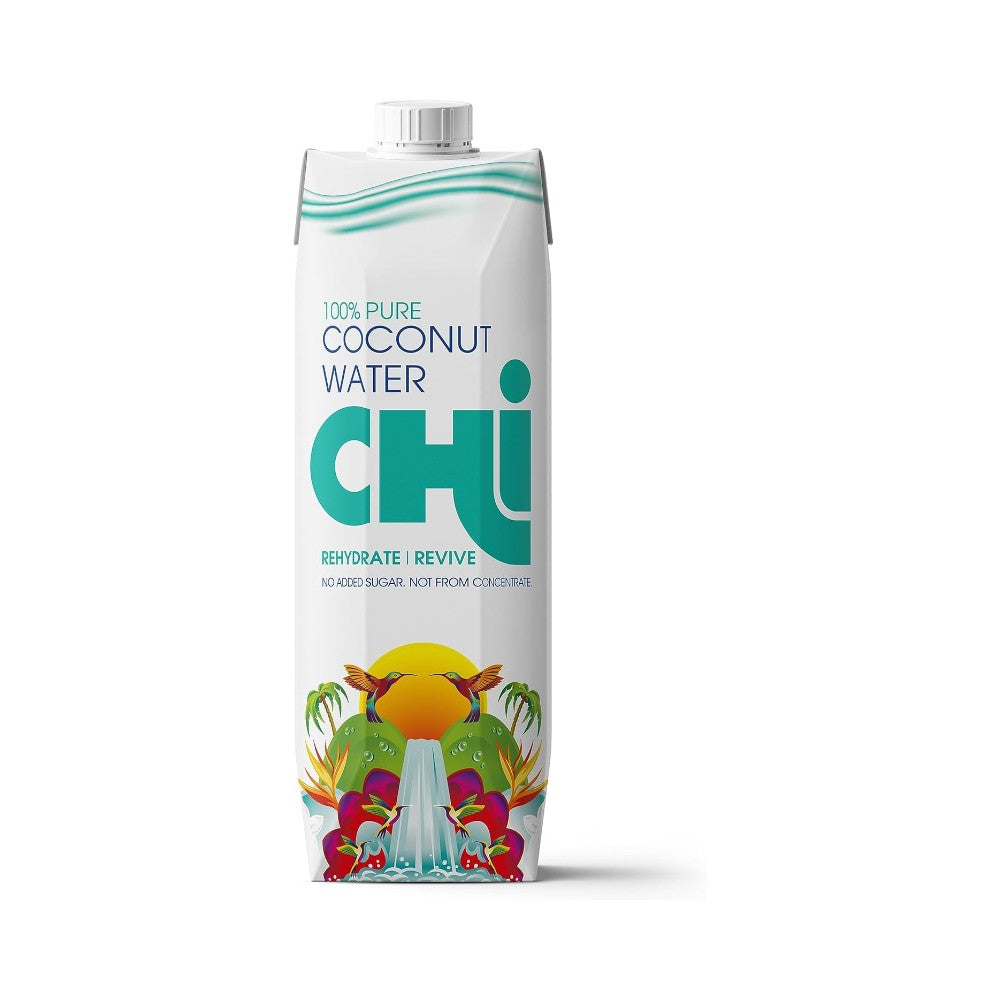 CHI 100% Pure Coconut Water 1L - Pack of 6