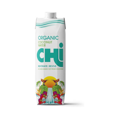 CHI Organic Pure Coconut Water 1L - Pack of 6