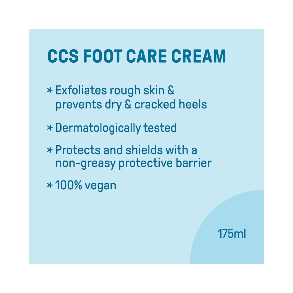 CCS Foot Care Cream Tube 175ml