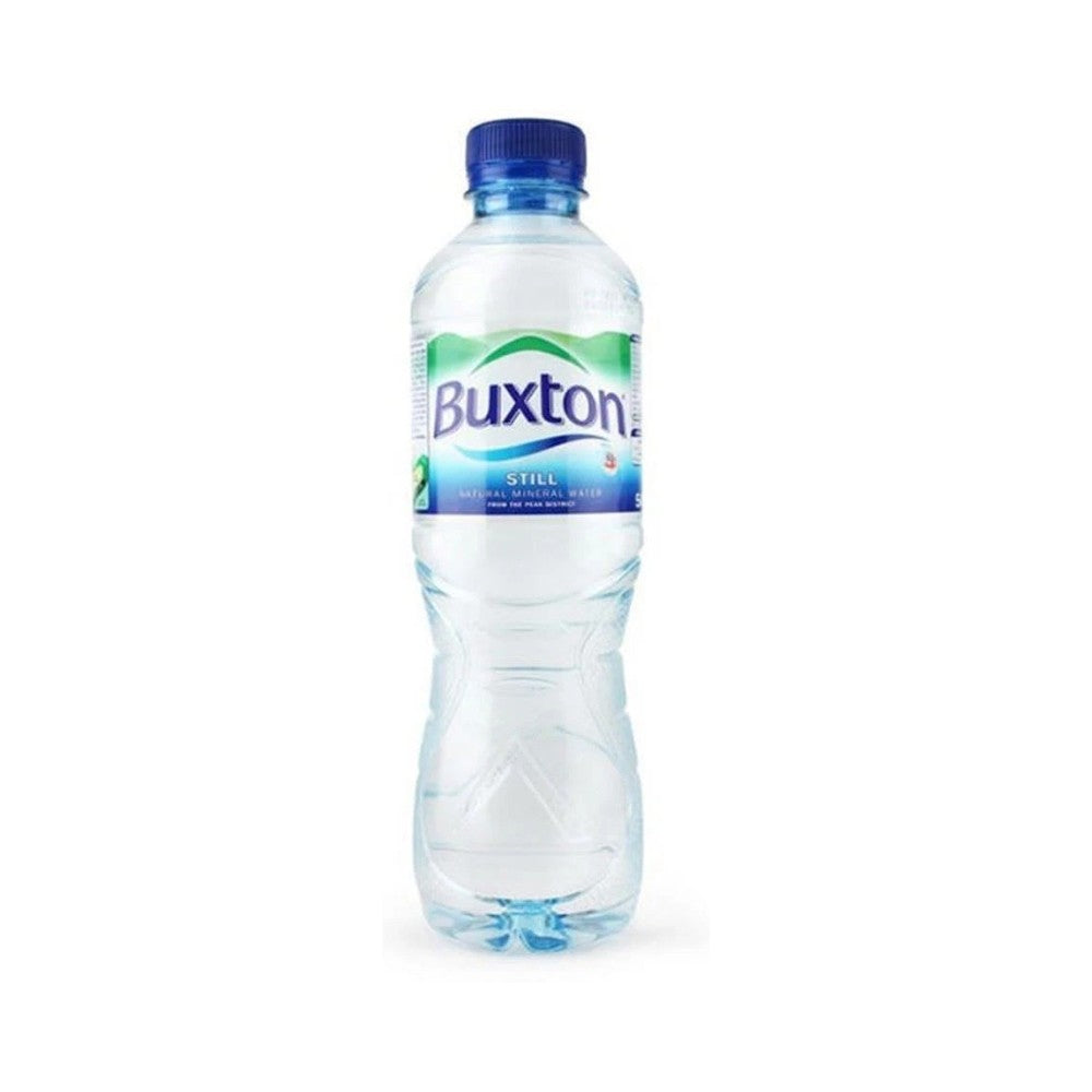 Buxton Natural Still Mineral Water 500ml - Pack of 24
