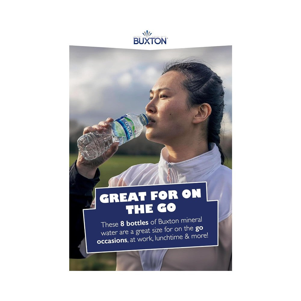Buxton Natural Still Mineral Water Bottles 1.5L - Pack of 6