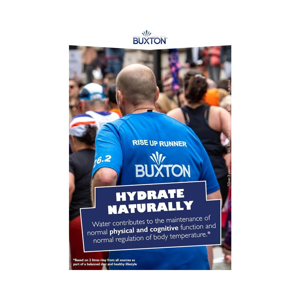 Buxton Natural Still Mineral Water Bottles 1.5L - Pack of 6