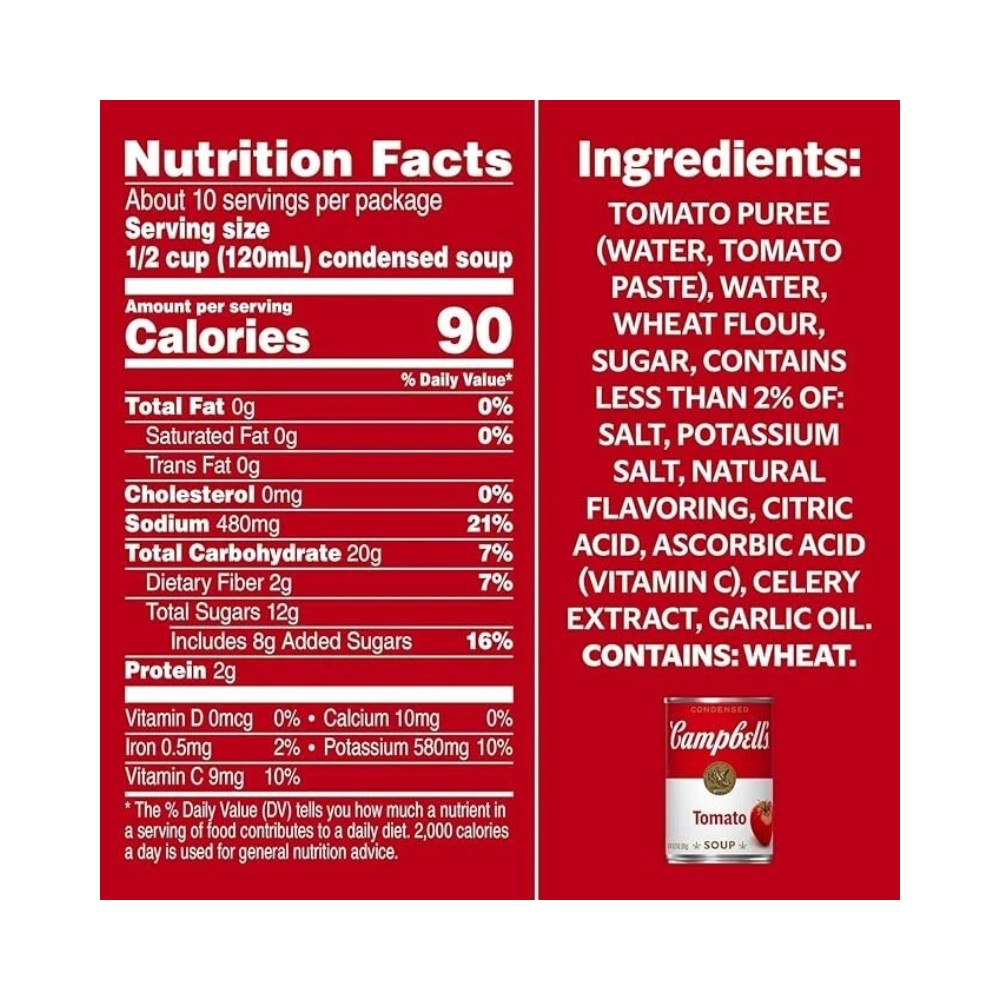 Campbell's Condensed Tomato Soup 305g