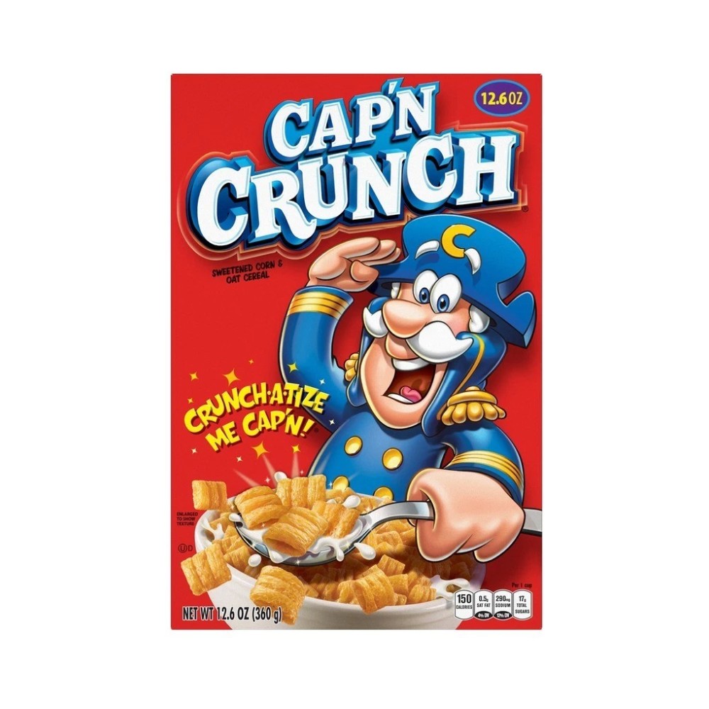 Captain Crunch Cereal 360g - Canadian Import