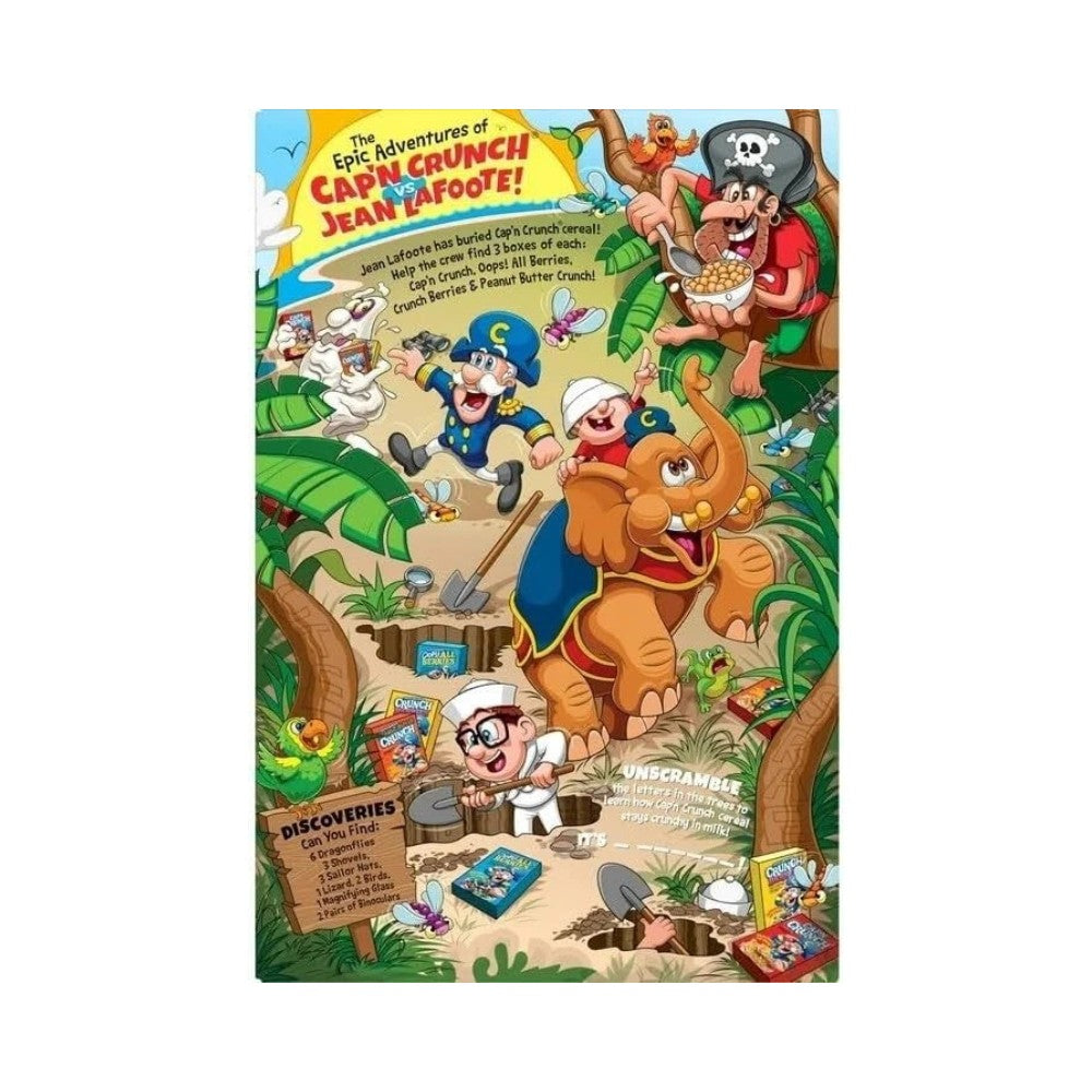 Captain Crunch Peanut Butter Crunch Cereal 11.4oz (325g)