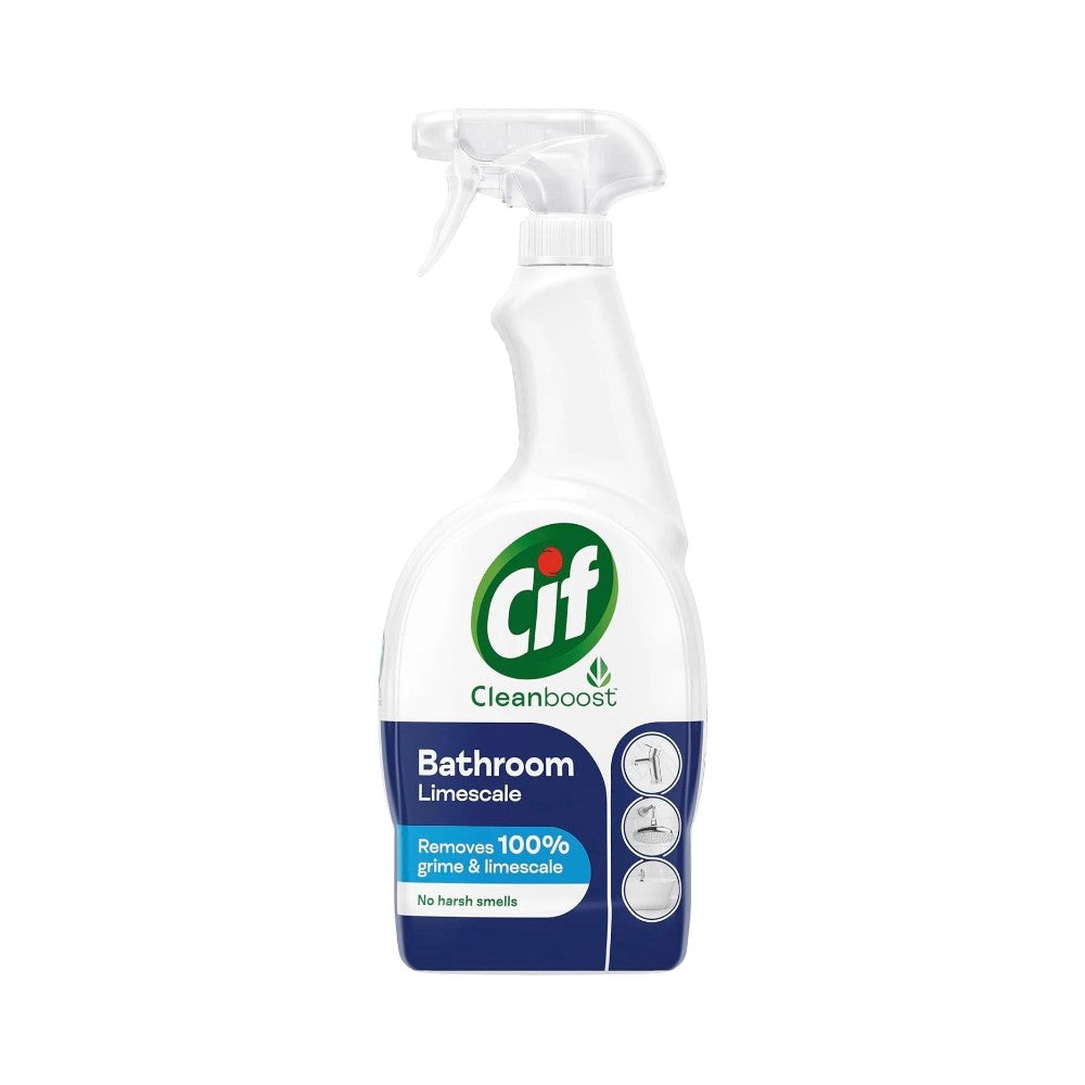 Cif Power & Shine Bathroom Limescale Removal Spray 700ml - Pack of 6