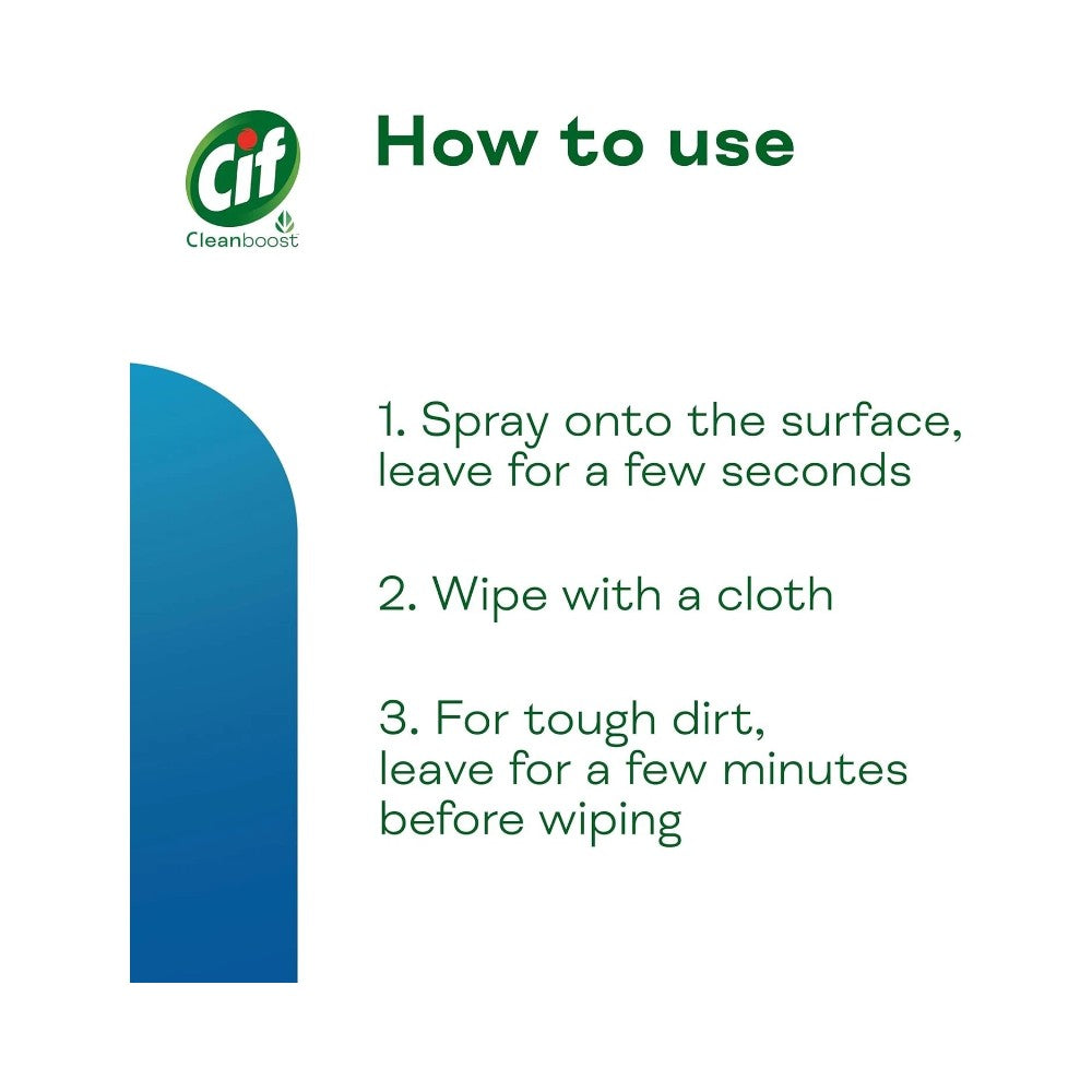 Cif Power & Shine Bathroom Limescale Removal Spray 700ml - Pack of 6