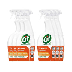 Cif Cleanboost Kitchen Degreaser Spray 700ml - Pack of 6