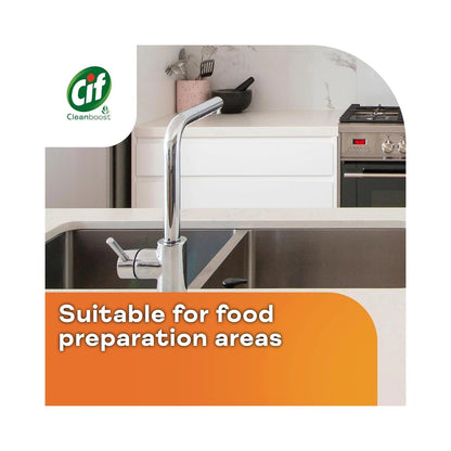 Cif Cleanboost Kitchen Degreaser Spray 700ml - Pack of 6