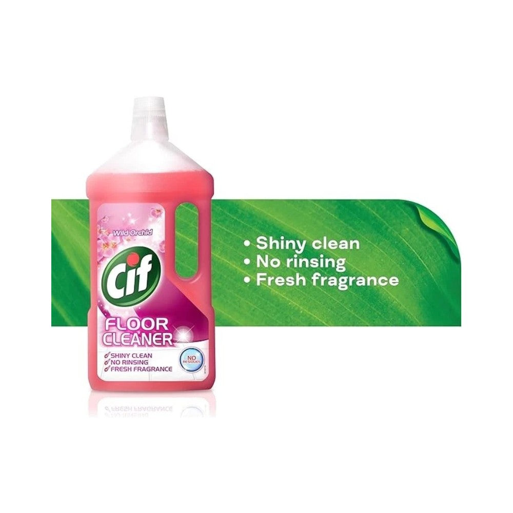Cif Floor Cleaner Wild Orchid 950ml - Pack of 8