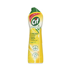 Cif Lemon Cream Cleaner Bottle 500ml