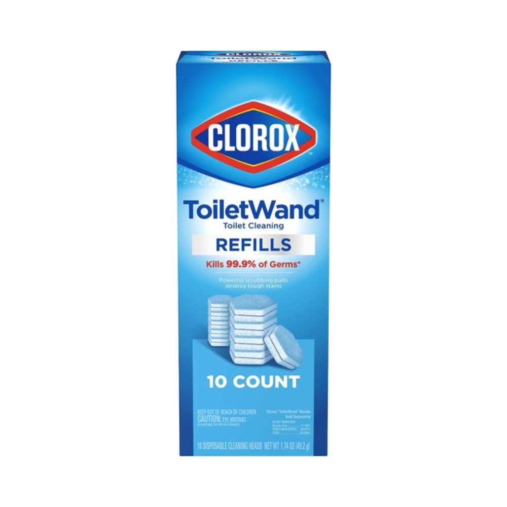 Clorox ToiletWand Disinfecting Refills - 10 Cleaning Heads