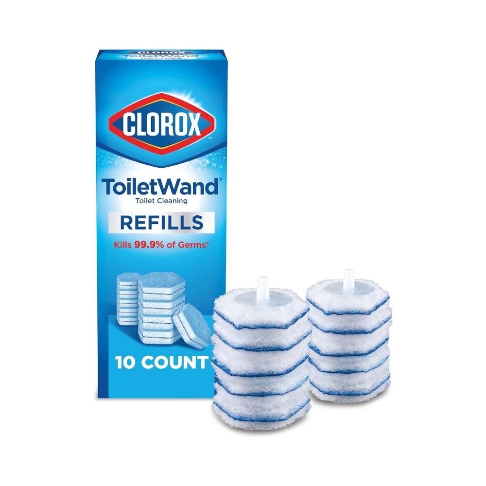 Clorox ToiletWand Disinfecting Refills - 10 Cleaning Heads
