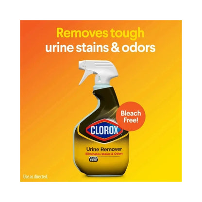 Clorox Urine Remover Spray 32oz (946ml) - Eliminates Stains & Odors