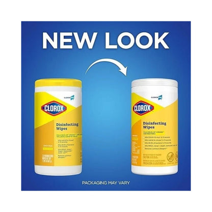 CloroxPro 75 Disinfecting Wipes - Lemon Fresh & Bleach Free